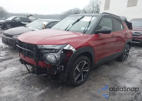 2021 Chevrolet Trailblazer Awd Rs из США, поврежденный, VIN KL79MUSL5MB060163
